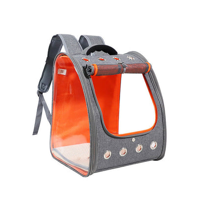 Pet Backpack Full Transparent PVC